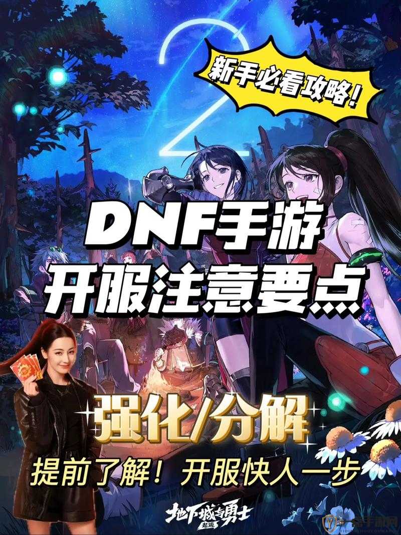 DNF手游开服全面玩法攻略，掌握开服初期关键步骤与技巧